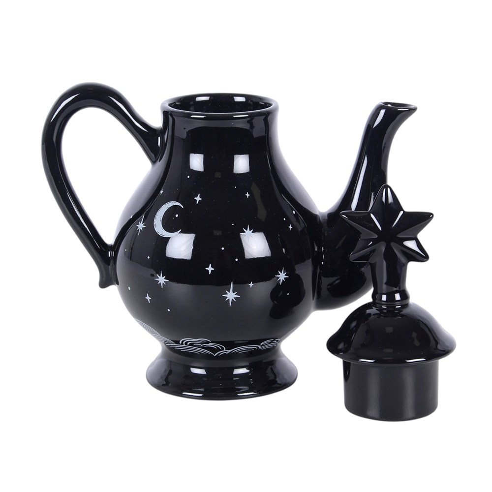 Something Different - Spellbound Sky Teapot - Black/White